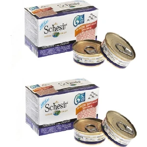 Multipack Ton ve Sığır Etli Kedi Konservesi 6 x 50 gr 2'li Paket