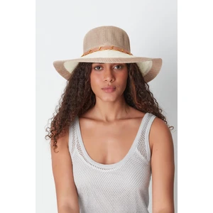 Merserize Plaj Şapkası T24740-05 Naturel