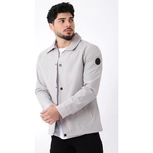 Stil Kombin Sporlikra Kumaş Çıtçıtlı Yakalı Yağmurluk/mevsimlik Pldp 2976_60291