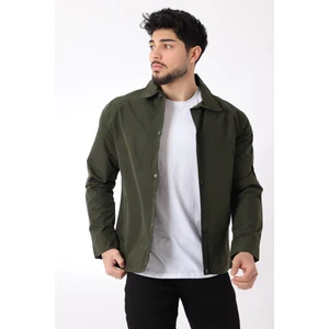 Stil Kombin Sporlikra Kumaş Çıtçıtlı Yakalı Yağmurluk/mevsimlik Pldp 2976_60291