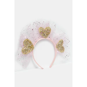 Kız Çocuk Tül Lila Taç