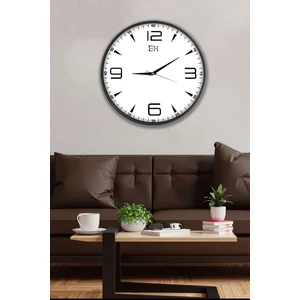 Emya Home Modern Duvar Saati Antrasit - 29 cm
