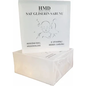 Hmd Bitkisel Kozmetik Saf Gliserin Baby Bebek Sabunu E Vitaminli Nemlendirici,temizleyici  Şeffaf