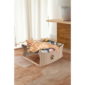 Ahşap Kedi Salıncağı, Sallanan Kedi Yatağı,paspas