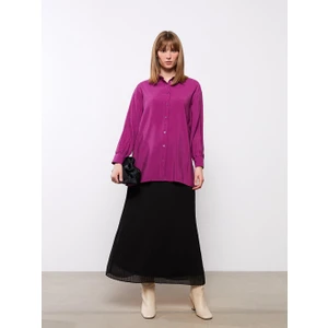 LC Waikiki Lcw Modest Kadın Beli Lastikli Düz Pilise Etek