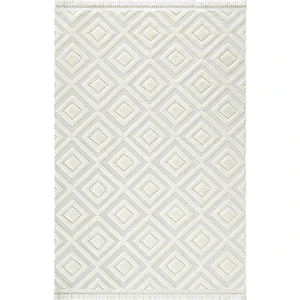 Cool Halı Stone 1089 Krem Kaymaz Taban Koridor Halısı Kesme Yolluk Mutfak Halısı Modern Salon Halısı