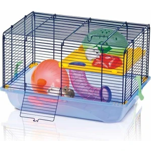 Imac Cricetti 9 Hamster Kafesi Lacivert Mavi 45x31x29cm