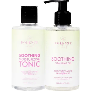 Polente Natural - Yatıştırıcı Cilt Temizleme Seti - Kuru ve Karma Ciltler