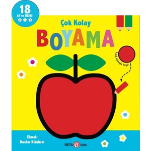 Çok Kolay Boyama: Elmalı Resim Kitabım