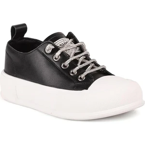 24Y384-3 Kadın Taş Bağcık Sneaker Ayakkabı