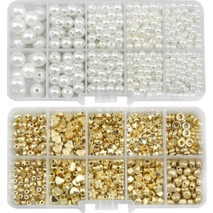 yiğit aksesuar İnci boncuk ve Ara Aparat Takı Yapım Malzemeleri seti