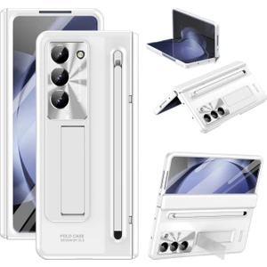 Samsung Galaxy Z Fold5 5g Menteşe Pc Kickstand Telefon Kapağı (Yurt Dışından)