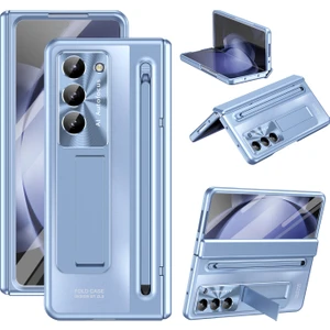 Samsung Galaxy Z Fold5 5g Menteşe Pc Kickstand Telefon Kapağı (Yurt Dışından)