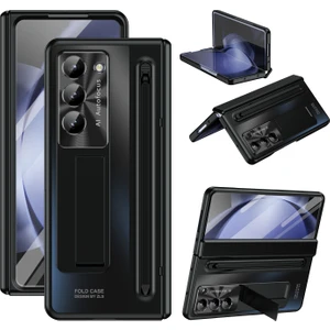 Samsung Galaxy Z Fold5 5g Menteşe Pc Kickstand Telefon Kapağı (Yurt Dışından)