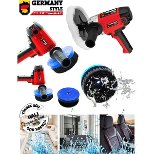 Germany Style Yüksek Devirli Koltuk Halı Yıkama Makinası ve Halı  Koltuk Fırçalama Makinası