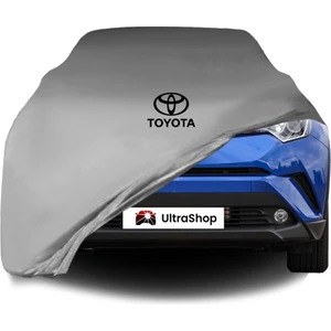 Ultra Shop Toyota C-Hr Araba Brandası Gri Kumaş Penye Toz Geçirmez Oto Garaj Branda