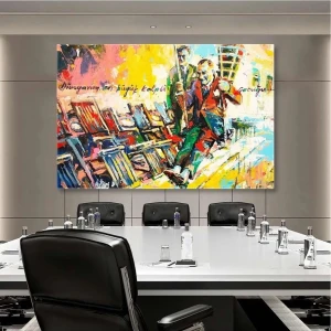 Ar Ajans Kanvas Tablo Mustafa Kemal Atatürk Salıncak Kanvas Tablo