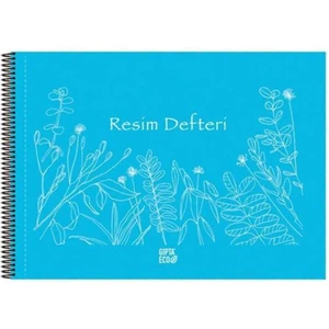 Eco Fresco Spiralli Pp Kapak Resim Defter 25 x 35 cm 25 Yaprak