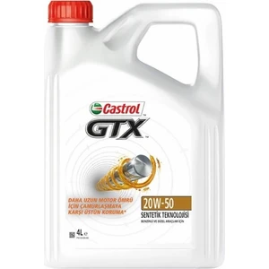 Gtx 20W-50 4 Lt Motor Yağı ( Üretim Yılı: 2024 )