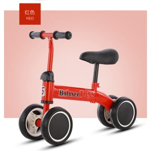 Çocuk Denge Aracı, Scooter, Çocuk Pedalsız Dört Tekerlekli Scooter, Denge Yürüteci (Yurt Dışından)