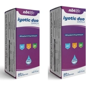 Nbt Life Iyotic Duo Damla 50 Ml 2 Adet