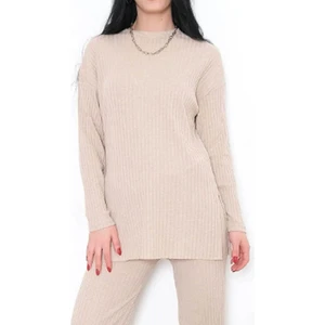 Lady Time Mevsimlik Uzun Kollu Likralı Kadın Pijama Takımı 2026