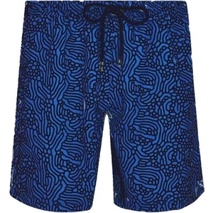 REMSA  Erkek Deniz Havuz Şortu Desenli Gale S270 Mavi