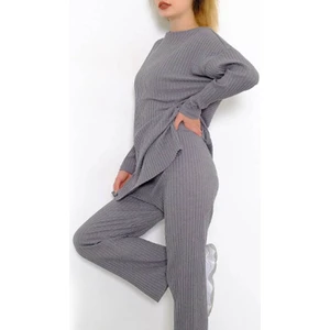 Lady Time Mevsimlik Uzun Kollu Likralı Kadın Pijama Takımı 2026