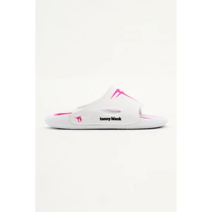 Tonny Black Çocuk Unisex Beyaz Logolu Poıli Taban Terlik