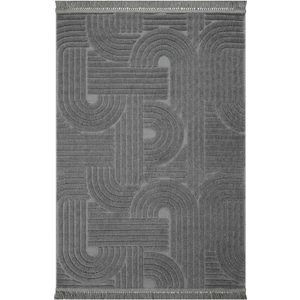 Cool Halı Stone 1090 Antrasit Kaymaz Taban Koridor Halı Kesme Yolluk Mutfak Halı Modern Salon Halısı