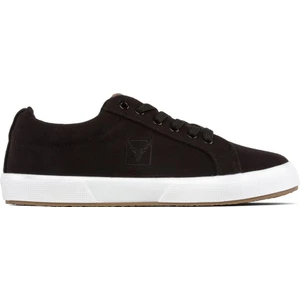 4213 Mayer Siyah Yazlık Keten Comfort Sneaker Spor Ayakkabı V1
