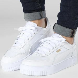 Carina Beyaz Street Yüksek Taban Kadın Sneaker Spor Ayakkabı 386390-01 V2