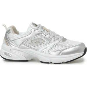 Athens Beyaz Gümüş Kadın Sneaker Spor Ayakkabı V8