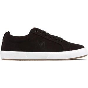 4213 Mayer Siyah Yazlık Keten Comfort Sneaker Spor Ayakkabı V1