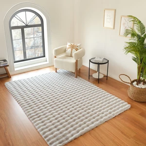 Kaşmir Halı 7/24 Cosy Premium Bubble Açık Gri 160X230 cm