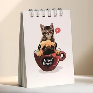 Pagos Yayınları Mini Defter A7 50 Yaprak Karton Kapak 70 gr Konsept Defter
