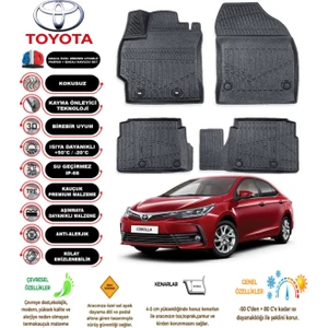 Kalite Oto Toyota Corolla 2014 Model 4d Araca Özell Havuzlu Paspas Takımı