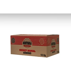 Briket Mangal Kömürü 10 Kg Kısa Kesilmiş