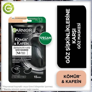 Göz Şişkinliklerine Karşı Kömür&Kafein Göz maskesi