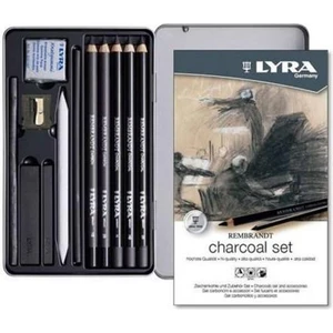 Rembrandt Charcoal 11li Metal Kutulu Karakalem Seti