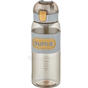 600 ml Rahat Içim Pipetsiz Kulplu Kaydırmaz Gövde Su Matarası