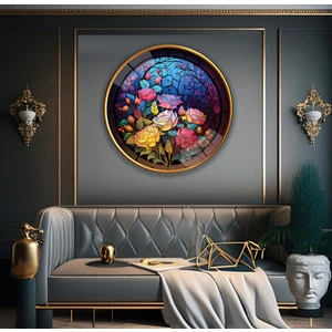 Emya Home Vitray Cam Tablo