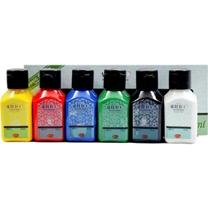 Parmak Boyası Seti 6x75 ml Temel Renkler