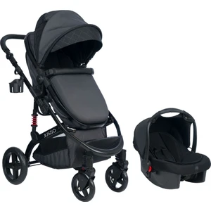 Pro Max Travel Sistem Bebek Arabası-Siyah Füme