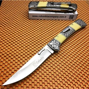 Columbia Işlemeli Çakı