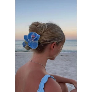 New Obsessions Orkide Çiçekli Aloha Büyük Mandal Toka