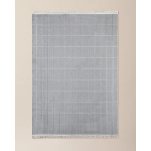 Madame Coco Crochet Halı - Gri - 155x225 cm