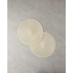 English Home Leron Polyester 2'li Amerikan Servis Krem