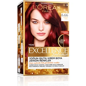 L'oreal Paris Excellence Intense 6.66 Yoğun Kızıl
