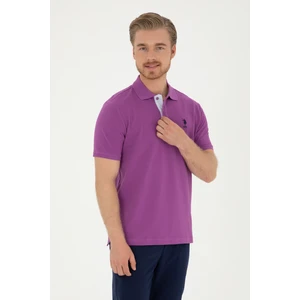 U.S. Polo Assn. Erkek Mor Basic Tişört 50279611-VR038